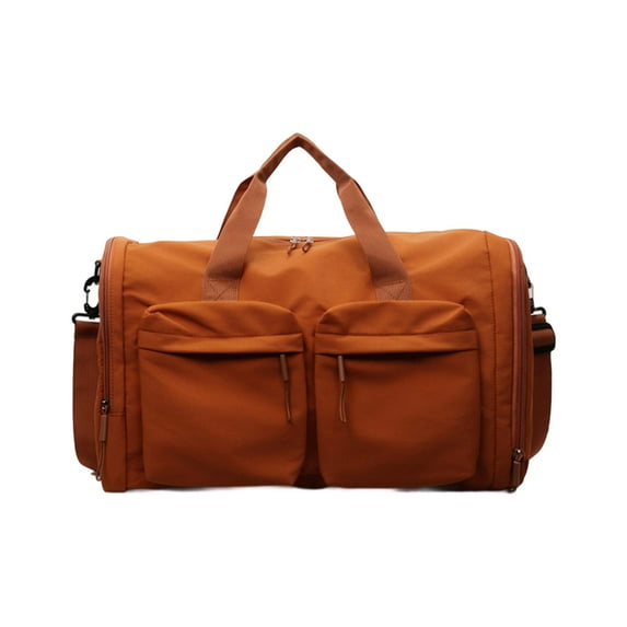Women's Portable Handheld Luggage Pack Practical Spacious Interior Design Multi Purpose Travel Bags for Short Trip
