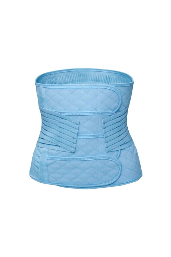 Women's Postpartum Recovery Belly Band, Breathable Waist Trainer with Adjustable Support Straps, Abdominal Compression Shaper Belt for Slimming & Hip Lifting