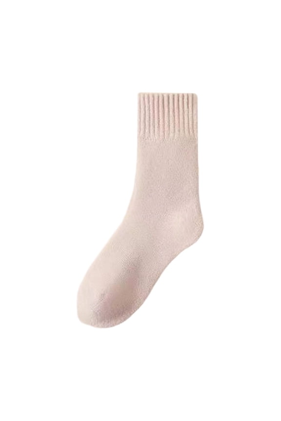 Women's Postpartum Recovery Socks Extra Warm Knit Mid-Calf Socks Thickened Fuzzy Maternity Socks Soft Cozy Support Socks For Winter Rest