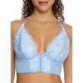 thumbnail image 1 of Women's Pour Moi 11501 Opulence Front Close Underwire Bralette (Powder Blue/Cream 38E), 1 of 2