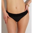 thumbnail image 1 of Women's Pour Moi 13213 Free Spirit Frill Waist Brief Swim Bottom (Black S), 1 of 2