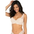 thumbnail image 1 of Women's Pour Moi 14800 Flora Lightly Padded Underwire Bra (Pearl 34A), 1 of 4