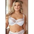 thumbnail image 1 of Women's Pour Moi 15002 Viva Luxe Underwire Plunge Bra (White 38FF), 1 of 5