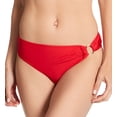 thumbnail image 1 of Women's Pour Moi 20913 Samoa Ring Detail Brief Swim Bottom (Red L), 1 of 2