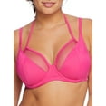 thumbnail image 1 of Women's Pour Moi 30015 Glamazon Underwire Double Strap Swim Top (Hot Pink 34FF), 1 of 2