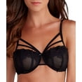 thumbnail image 1 of Women's Pour Moi 50000 Contradiction Strapped Underwire Bra (Black 32F), 1 of 2