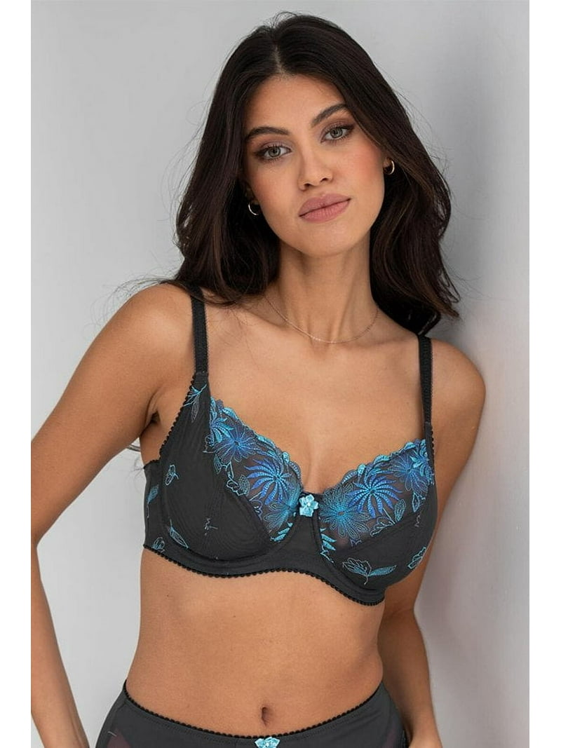 Women's Pour Moi 7702 St. Tropez Full Cup Underwire Bra (White 38F