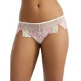 thumbnail image 1 of Women's Pour Moi 7703 St. Tropez Shorty Panty (White/Pink/Green M), 1 of 4
