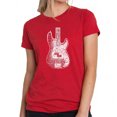 thumbnail image 1 of Women's Premium Blend Word Art T-shirt - Bass Guitar, 1 of 2