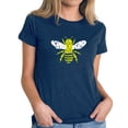 thumbnail image 1 of Women's Premium Blend Word Art T-shirt - Bee Kind, 1 of 2