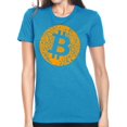 thumbnail image 1 of Women's Premium Blend Word Art T-shirt - Bitcoin, 1 of 2