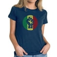 thumbnail image 1 of Women's Premium Blend Word Art T-shirt - Get Up Stand Up, 1 of 2