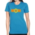 thumbnail image 1 of Women's Premium Blend Word Art T-shirt - Mom Sunflower, 1 of 2