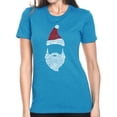 thumbnail image 1 of Women's Premium Blend Word Art T-shirt - Santa Claus, 1 of 2