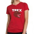 thumbnail image 1 of Women's Premium Blend Word Art T-shirt - T-Rex Head, 1 of 2