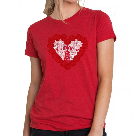 Women's Premium Blend Word Art T-shirt - Til Death Do Us Part