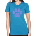 thumbnail image 1 of Women's Premium Blend Word Art T-shirt - XOXO Dog Paw, 1 of 2