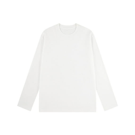Women's Premium Cotton Blend Oversized Crewneck Sweatshirt Long Sleeve Relaxed Fit Pullover Soft Minimalist Basic Top for Comfortable Casual Wear