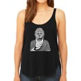 thumbnail image 1 of Women's Premium Word Art Flowy Tank Top - Buddha, 1 of 2