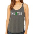 thumbnail image 1 of Women's Premium Word Art Flowy Tank Top - Hustle, 1 of 2