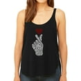 thumbnail image 1 of Women's Premium Word Art Flowy Tank Top - K-Pop, 1 of 2