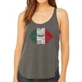 thumbnail image 1 of Women's Premium Word Art Flowy Tank Top - Latina Lips, 1 of 2