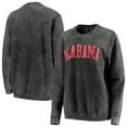 thumbnail image 1 of Women's Pressbox Black Alabama Crimson Tide Comfy Cord Vintage Wash Basic Arch Pullover Sweatshirt, 1 of 3