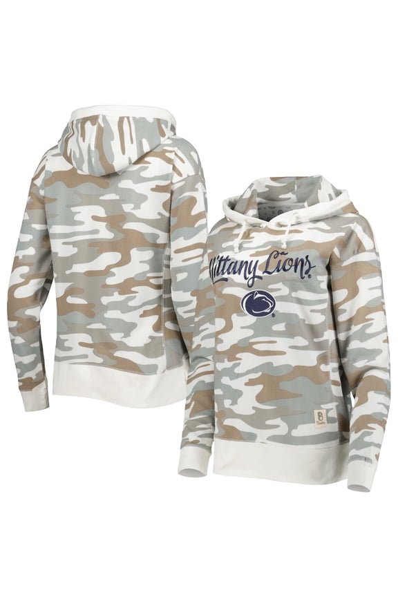 Women's Pressbox Camo Penn State Nittany Lions San Pablo Pullover Hoodie