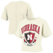 売れ筋商品|||ゲームデイ カットソー トップス レディース Women's White Nebraska Huskers Freestyle Fleece Pullover Sweatshirt White Women's Gameday Couture White Nebraska Huskers Freestyle