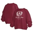 thumbnail image 1 of Women's Pressbox Garnet Florida State Seminoles Big Aug Script Janice Oversized Pullover Sweatshirt, 1 of 3