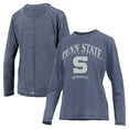 thumbnail image 1 of Women's Pressbox Navy Penn State Nittany Lions Chandler Olive Leaf Arch Long Sleeve T-Shirt, 1 of 3