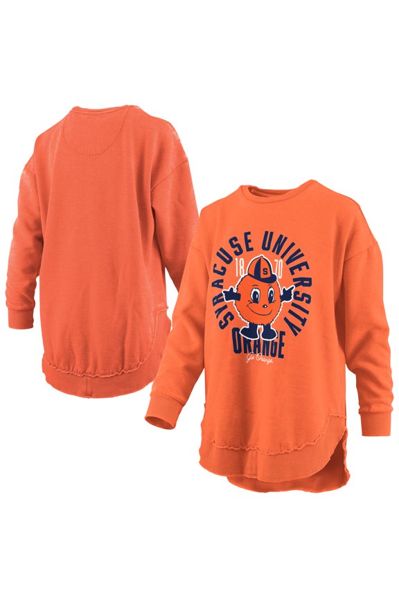 Women's Pressbox Orange Syracuse Orange Blitz Long Sleeve T-Shirt