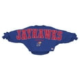 thumbnail image 1 of Women's Pressbox  Royal Kansas Jayhawks Flannigan Oversized Dolman Pullover Sweatshirt, 1 of 1