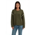 thumbnail image 1 of Women’s Pretty Garden CABLE KNIT MOCK NECK TOP - MOCKNECK SWEATER, 1 of 6