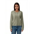 thumbnail image 1 of PRETTY GARDEN Women's Pointelle Cardigan, Sizes S-XXL, 1 of 6