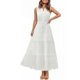 thumbnail image 1 of Women’s Pretty Garden SHORT SLEEVE MAXI CAP DRESS - PG MAXI DRESS, 1 of 6