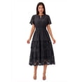 thumbnail image 1 of PRETTYGARDEN Women's Midi V-Neck Midi Dress, Sizes S-XXL, 1 of 6
