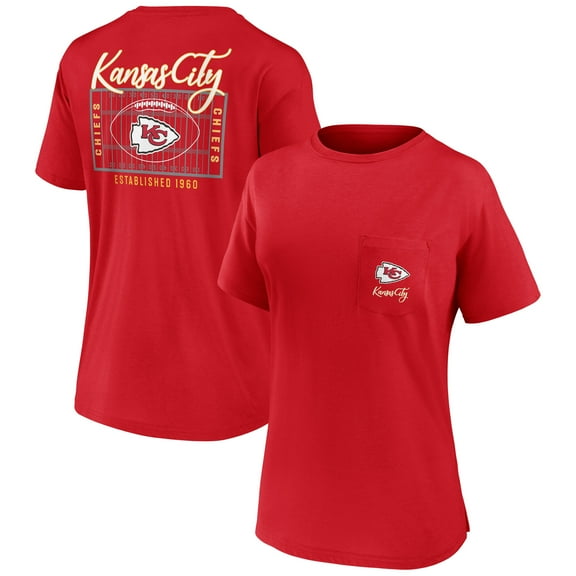 Women's Fanatics Red Kansas City Chiefs Southern Prep T-Shirt