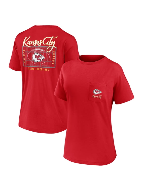 Women's Fanatics Red Kansas City Chiefs Southern Prep T-Shirt