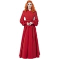 thumbnail image 1 of Women's Princess Bride Dress Buttercup Red Dress, 1 of 7
