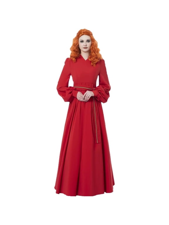 Women's Princess Bride Dress Buttercup Red Dress