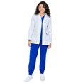thumbnail image 1 of Women's Princess-Cut Short Lab Coat Uniform, 1 of 2