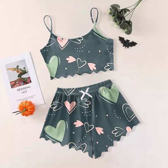 Women's Print Pajama Set 2024 Fair Isle Pajamas Pajama Mania Women's Knit Pajamas Womens Sleepwear Set Juniors Pajamas Women plus Size Pajamas Set Pajamas Women Size Pajamas with Pockets Women Pajamas