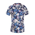 thumbnail image 1 of Women's Print Scrub Top, 1 of 3