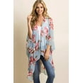 thumbnail image 1 of Women’s Print Sheer Flowy Summer Chiffon Loose Casual Kimono Cardigan Cape Cover Up – LPD8859 - L, 1 of 10
