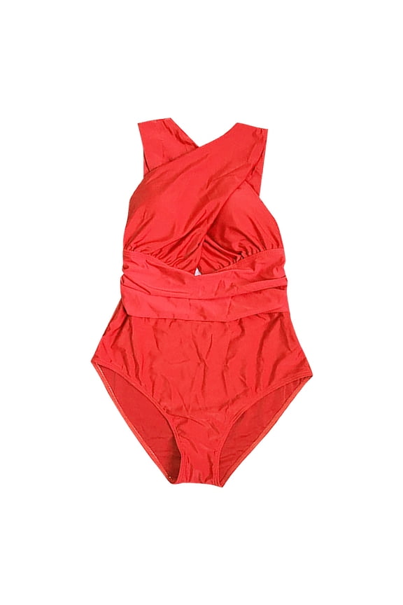 Women's Print Split Bikini Swimsuit - Polyester, Sexy Beachwear with Flattering Design