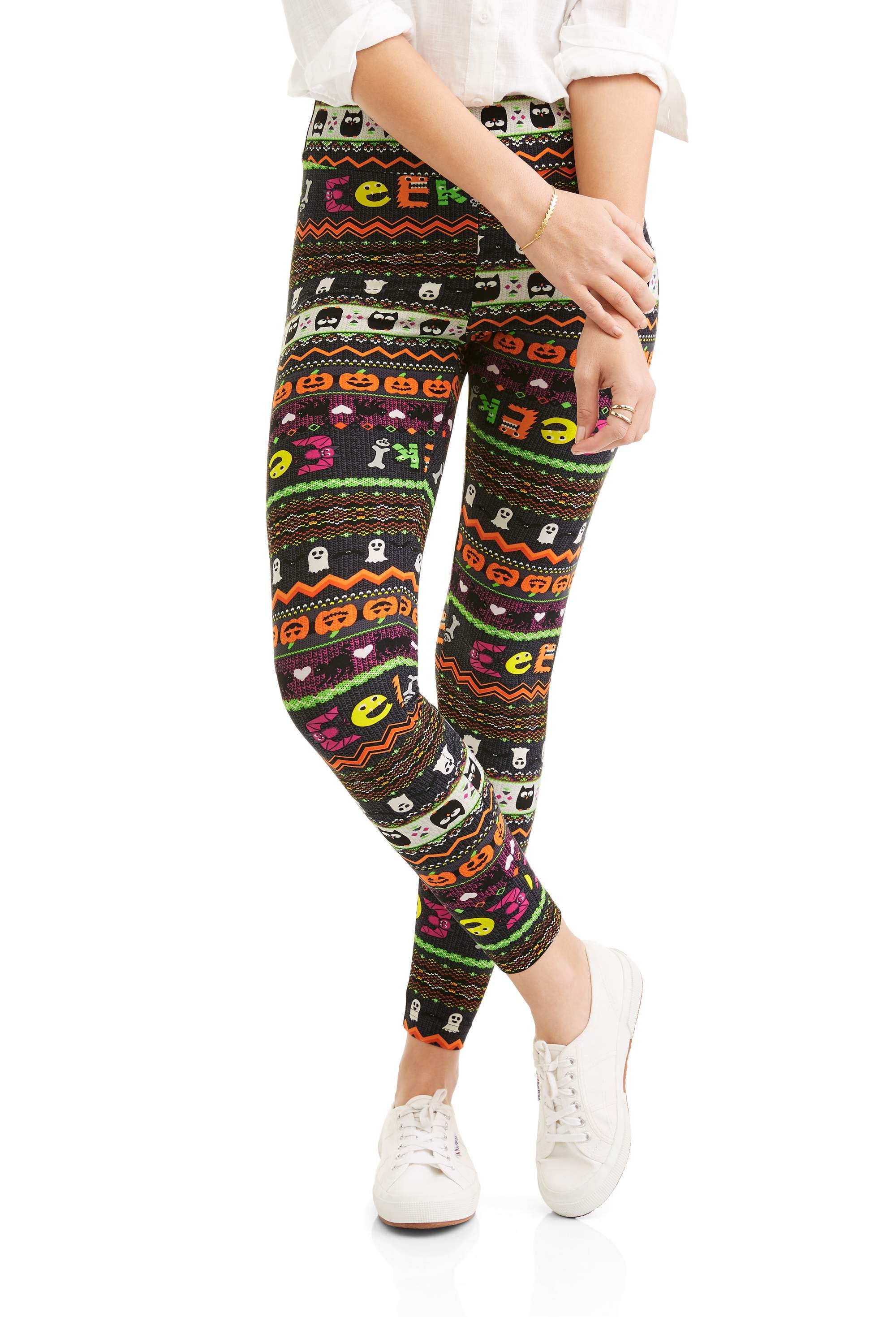 Women's Printed Halloween Leggings 