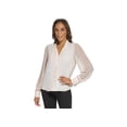 thumbnail image 1 of Women's Printed Long-Sleeve Blouse Petal Multi L, 1 of 1