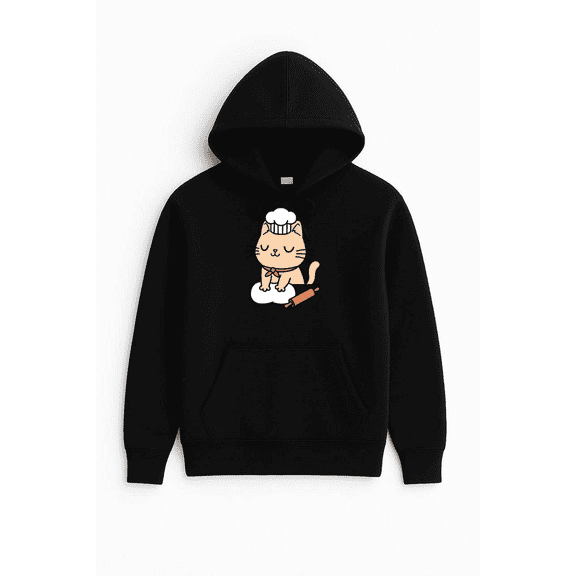 Women’s Printed Pullover Hoodie, Comfortable Graphic Sweatshirt for Everyday Wear