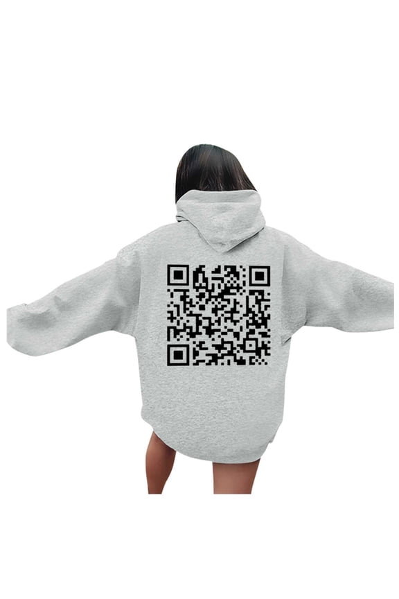 Women's Printed Pullover Hoodie Street Fashion Long Sleeve Round Neck Comfortable Casual Sweatshirt for Everyday Wear